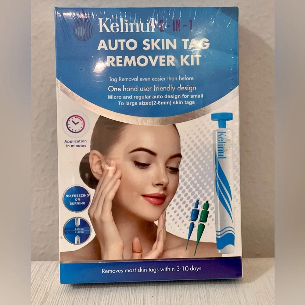 Kelp nil 2- in - 1 auto skin tag remover Kit 2-8mm Suitable for All Body